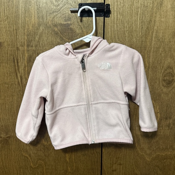 Pink 6-12 Months baby north face sweater - Picture 1 of 3